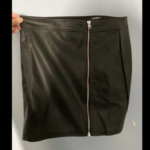 HAS TO GO BY 6/1 Express leather skirt